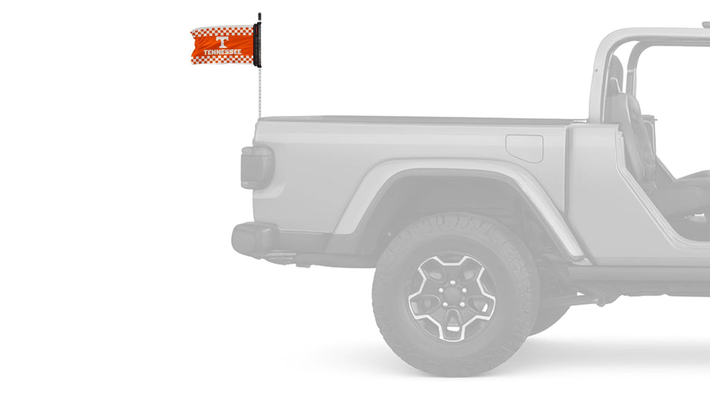 Tennessee 11"x17" Forever Wave Flag for Jeep Wrangler JLU 4-Door 2018-Present