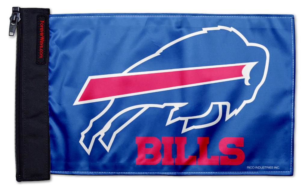 Buffalo Bills 11"x17" Forever Wave Flag