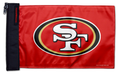 San Francisco 49ers 11"x17" Forever Wave Flag for Boats