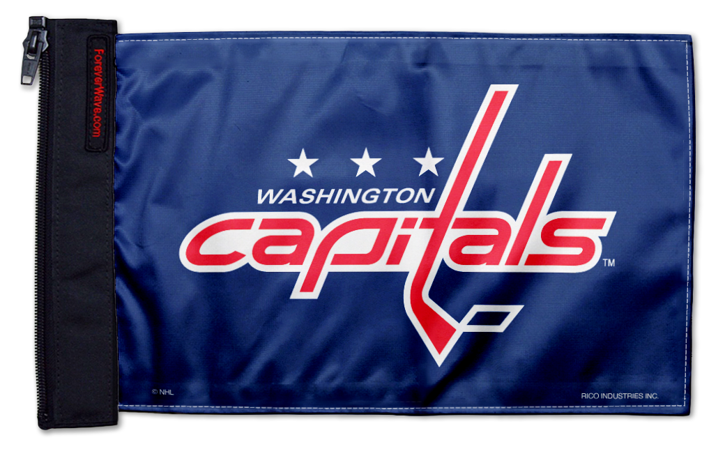 Washington Capitals 11"x17" Forever Wave Flag for Boats