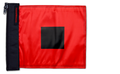 Hurricane Storm Warning 12"x18" Forever Wave Flag for Bronco