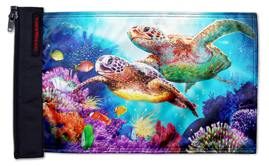 Sea Turtles 12"x18" Forever Wave Flag for Jeep Wrangler LJ 2003-2006