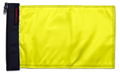 Solid Yellow "Q" 12"x18" Forever Wave Flag for Boats