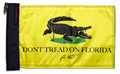 Don't Tread On Florida 12"x18" Forever Wave Flag for Boats