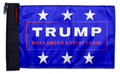 Trump MAGA 12"x18" Forever Wave Flag for Jeep Wrangler CJ-7 and CJ-8 1976-1986