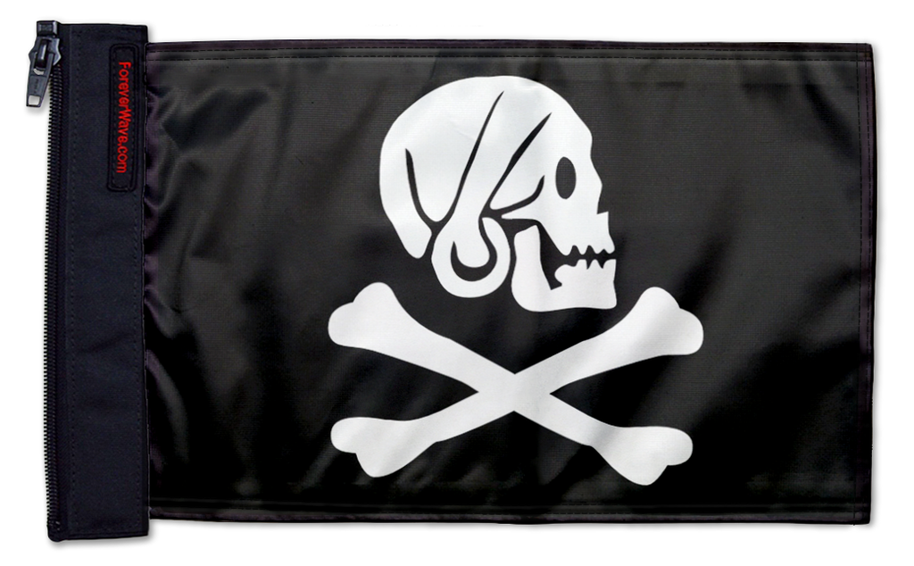 Henry Every 12"x18" Forever Wave Flag for Jeep Wrangler YJ 1986-1995