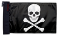Jolly Roger 12"x18" Forever Wave Flag for Jeep Wrangler TJ 1996-2006