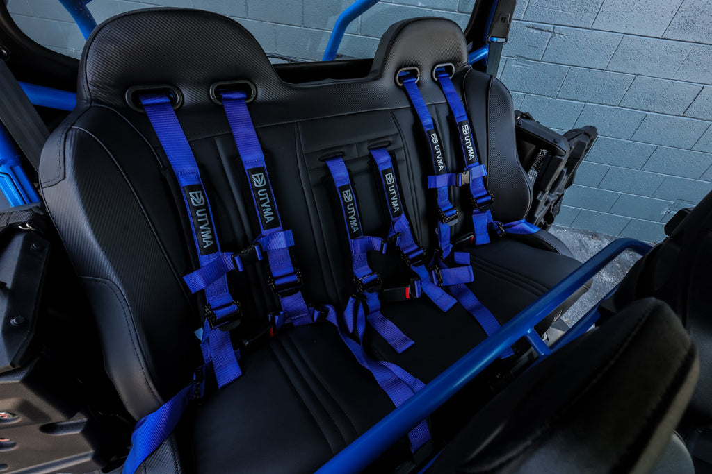 Honda Talon 4 Rear Bench Seat W Harnesses (2019+)