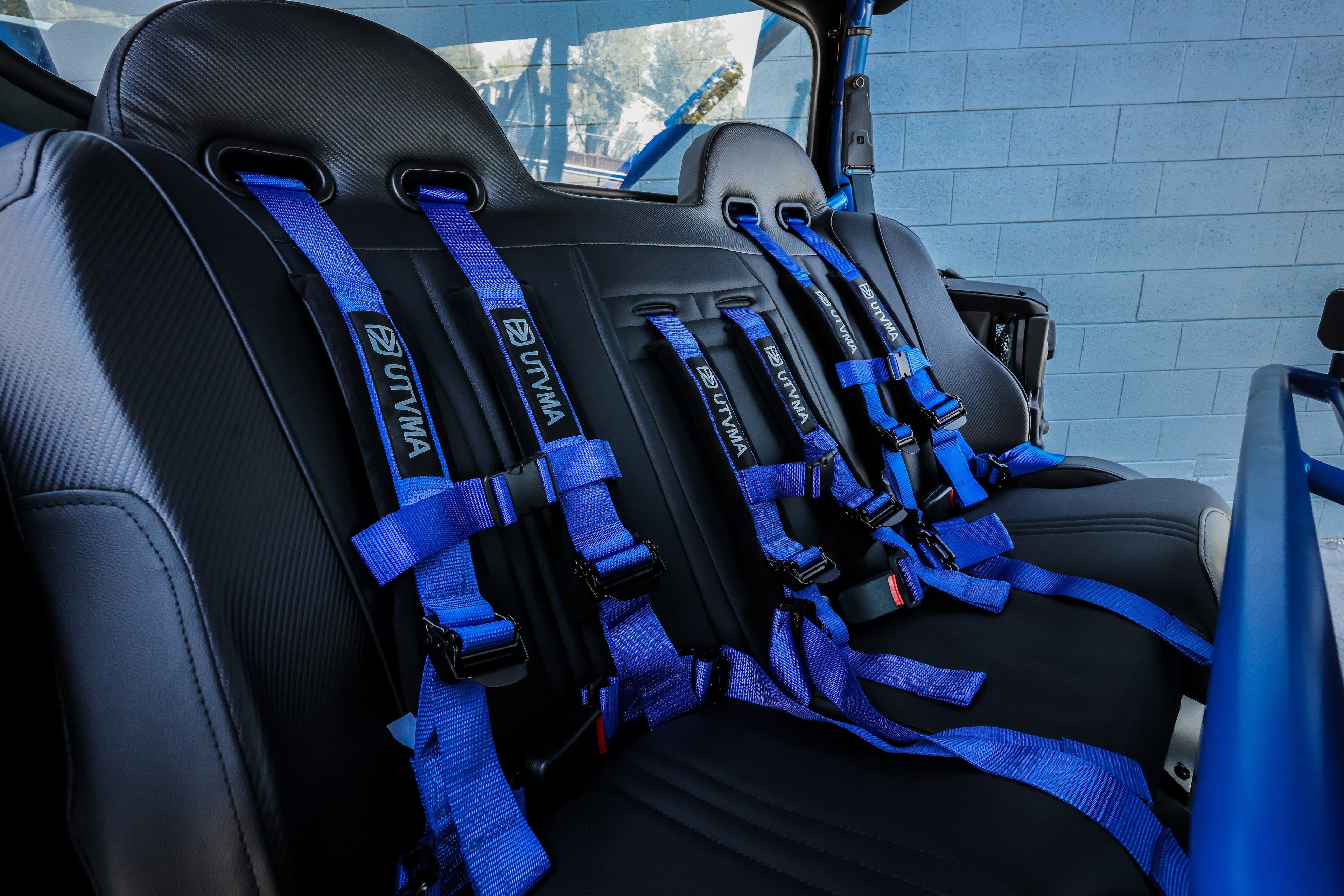 Honda Talon 4 Rear Bench Seat W Harnesses (2019+)