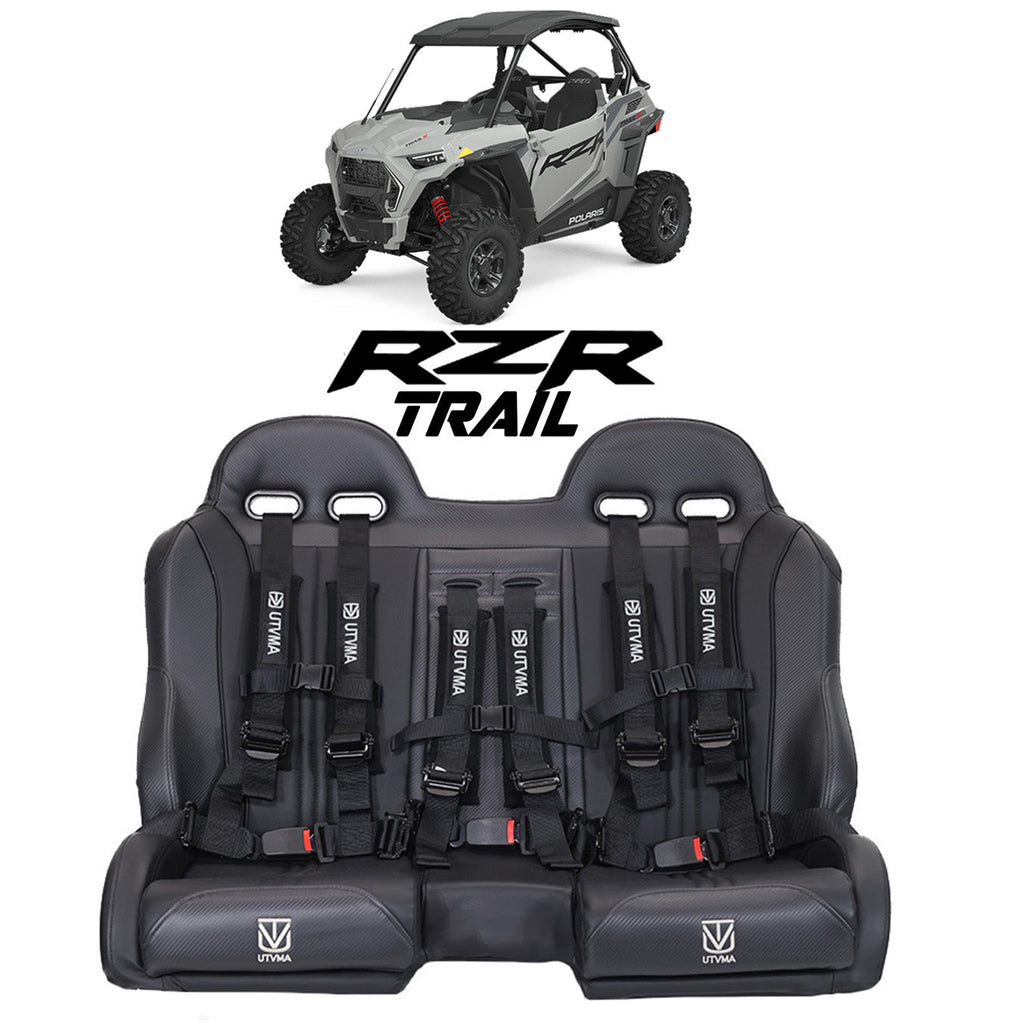 RZR 900/1000 Trail Front Bench Seat with Harnesses (2015+)