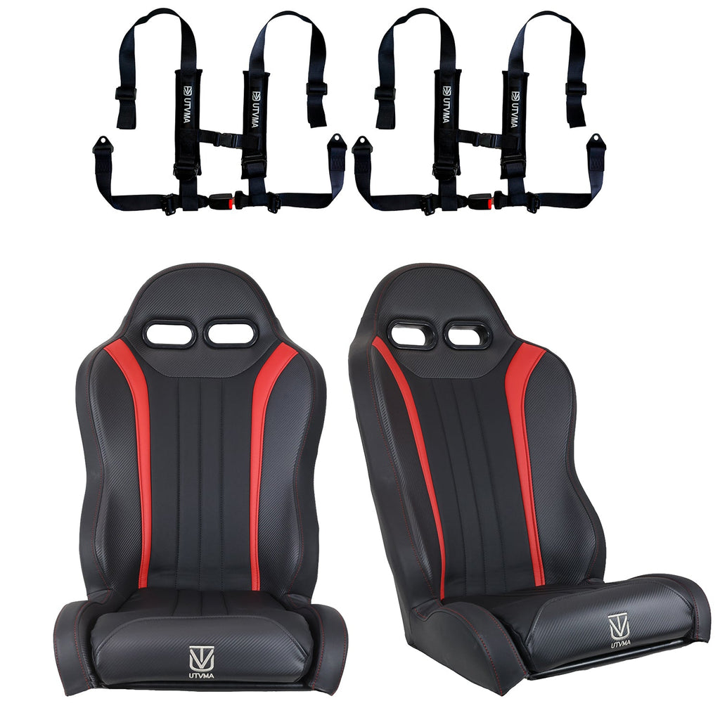 "Weekender" Series Pair of Front or Rear Suspension Bucket Seats 2024+ RZR 1000 XP/XP S