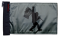 Bigfoot USA 12"x18" Forever Wave Flag for Jeep Wrangler JLU 4-Door 2018-Present