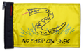 No Step On Snek 12"x18" Forever Wave Flag for Boats