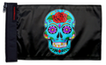 Sugar Skull 12"x18" Forever Wave Flag for Jeep Wrangler JL 2-Door 2018-Present