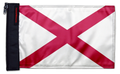 State Flag Alabama 12"x18" Forever Wave Flag for Jeep Wrangler TJ 1996-2006