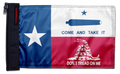 State Flag Texas Don't Tread 12"x18" Forever Wave Flag for Jeep Wrangler JL 2-Door 2018-Present