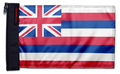 State Flag Hawaii 12"x18" Forever Wave Flag for Jeep Wrangler JK 2-Door 2007-2018