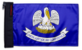 State Flag Louisiana 12"x18" Forever Wave Flag for Boats