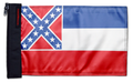 State Flag Mississippi 12"x18" Forever Wave Flag for Jeep Wrangler LJ 2003-2006