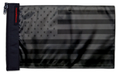 USA Black 12"x18" Forever Wave Flag for Jeep Wrangler LJ 2003-2006