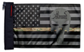 USA Subdued Thin Camo Line Infidel 12"x18" Forever Wave Flag for Jeep Wrangler LJ 2003-2006