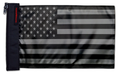 USA Subdued Tactical 12"x18" Forever Wave Flag for Boats