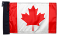 Canada 12"x18" Forever Wave Flag for Boats