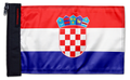 Croatia 12"x18" Forever Wave Flag for Jeep Wrangler YJ 1986-1995