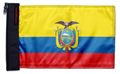Ecuador 12"x18" Forever Wave Flag for Bronco