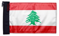Lebanon 12"x18" Forever Wave Flag for Jeep Wrangler JLU 4-Door 2018-Present