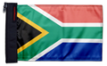 South Africa 12"x18" Forever Wave Flag for Jeep Wrangler JKU 4-Door 2007-2018