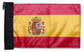 Spain 12"x18" Forever Wave Flag