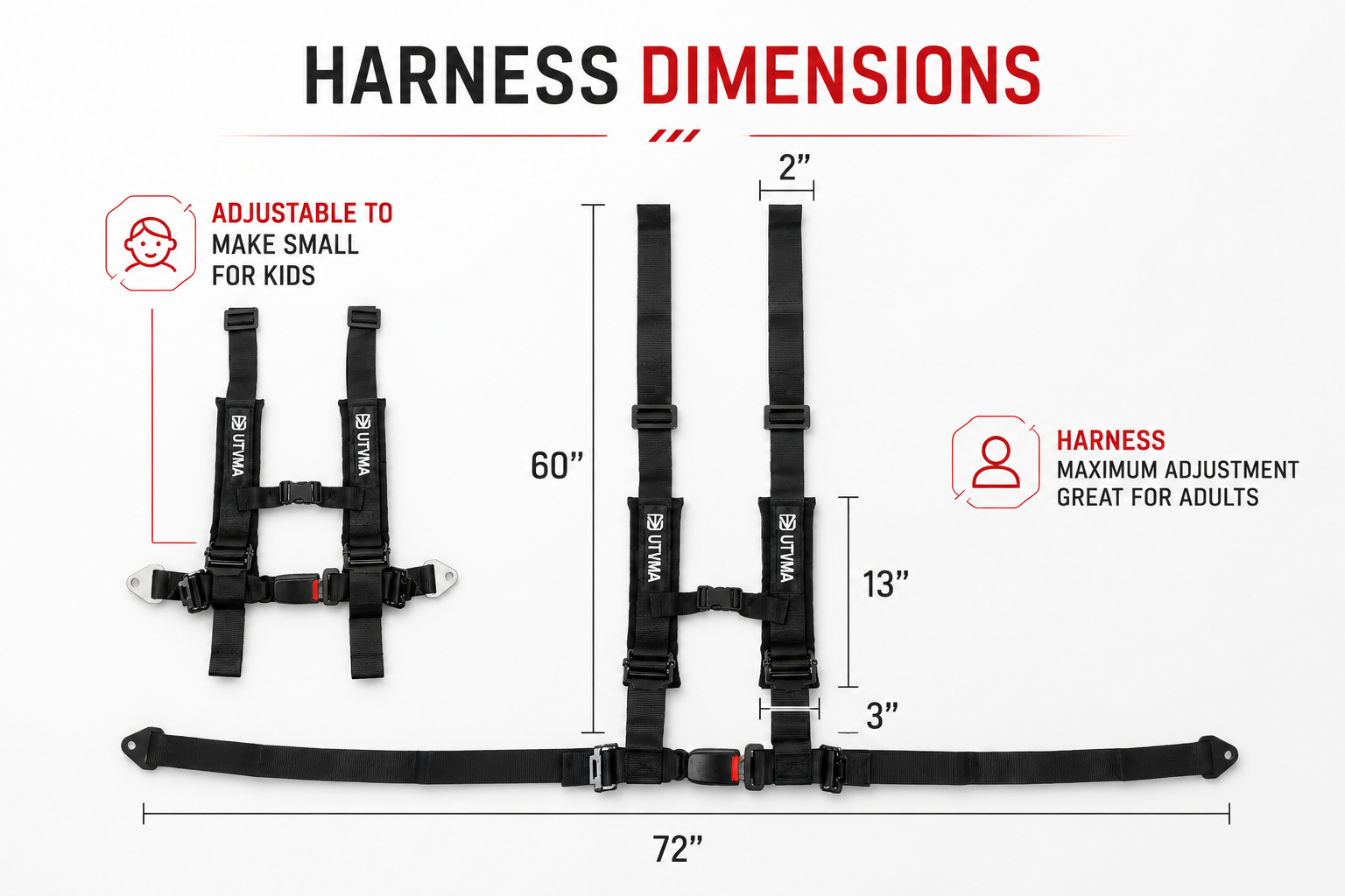 Maverick Sport Harness Kit (2019-2025)