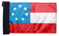 1st Confederate 7 Star 12"x18" Forever Wave Flag for Jeep Wrangler LJ 2003-2006
