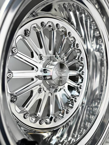 Element- FF Forged Polished Beadlock - Silver