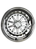 Element - FF Forged Polished Silver RZR PRO R 5X4.5