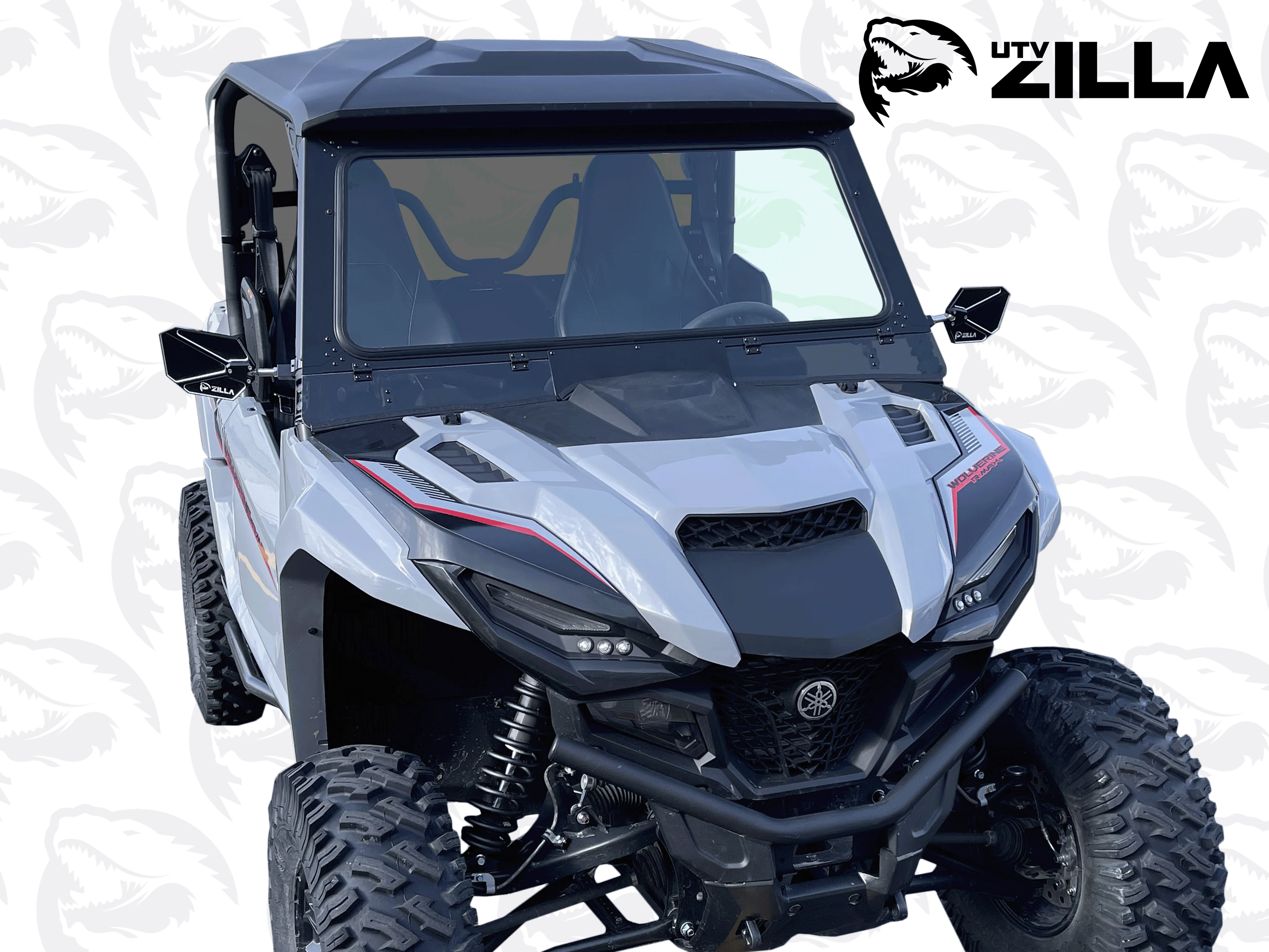 Yamaha Rmax 1000 Glass Windshield,  Wolverine