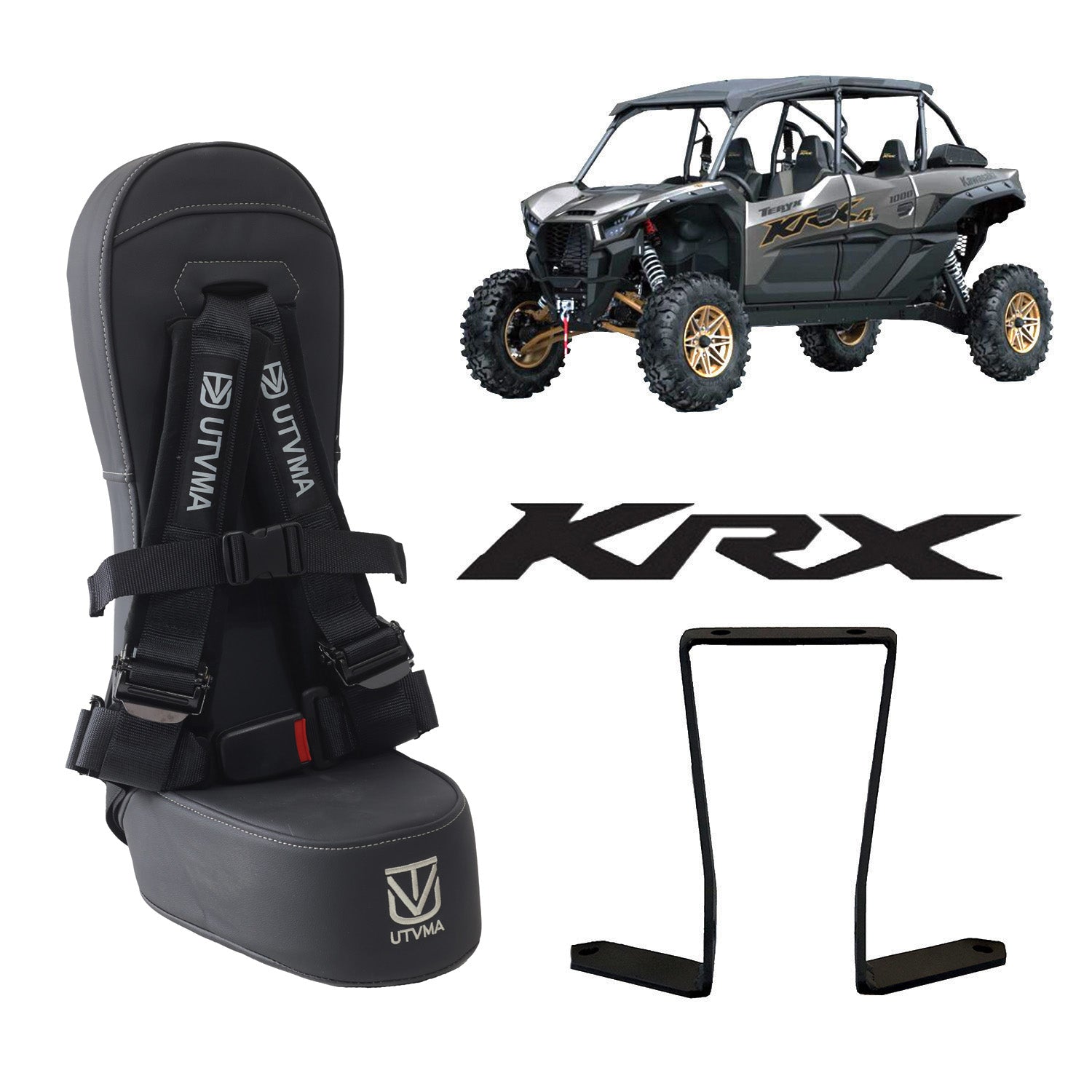 Kawasaki KRX 4 Rear Bump Seat (2023+)