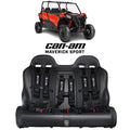 Maverick Sport Max Rear Bench with Harnesses (2019+)