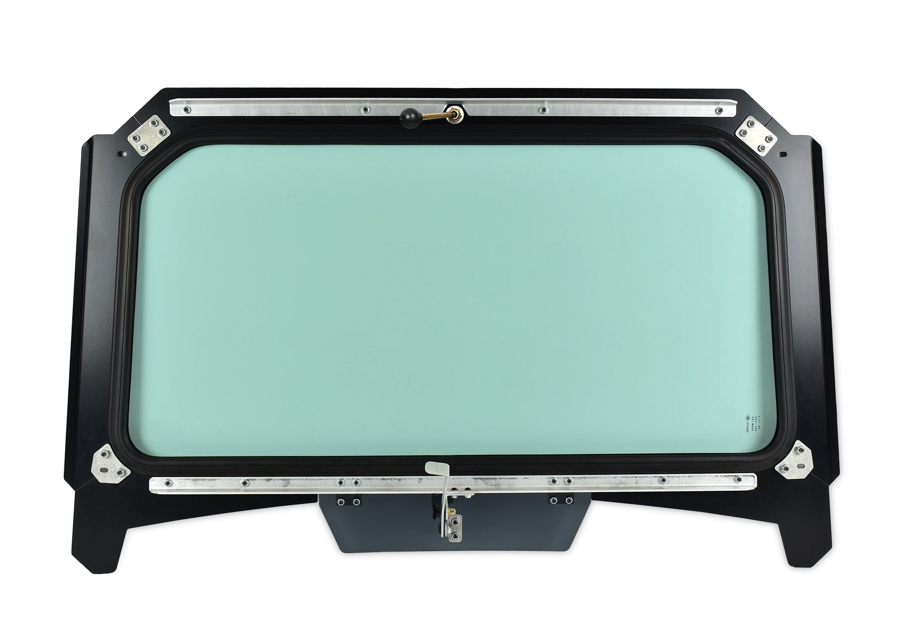 Black Vented Glass Windshield for 2019 RZR with Wiper