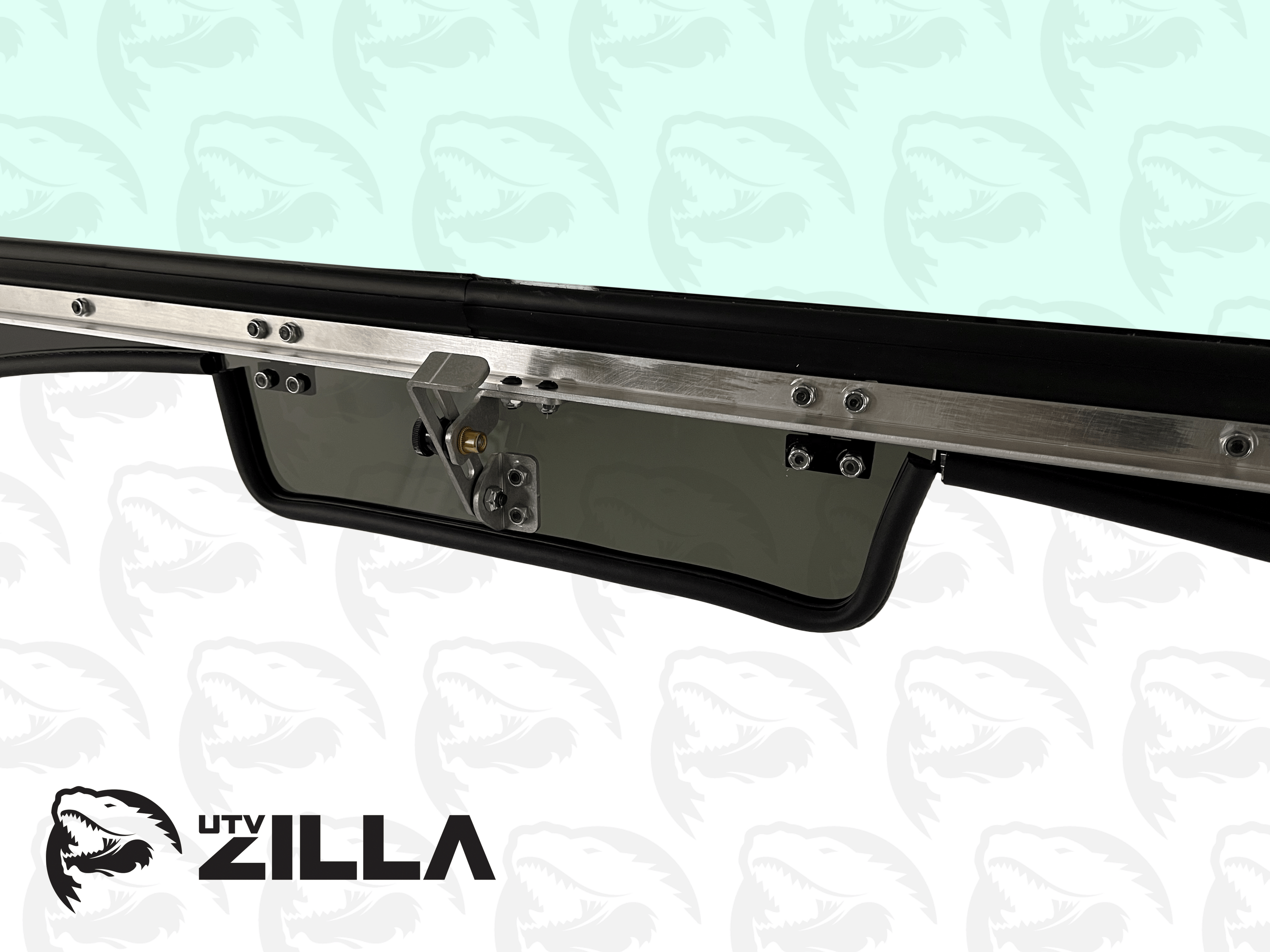 Vented Glass Windshield for Polaris RZR Trail with wiper