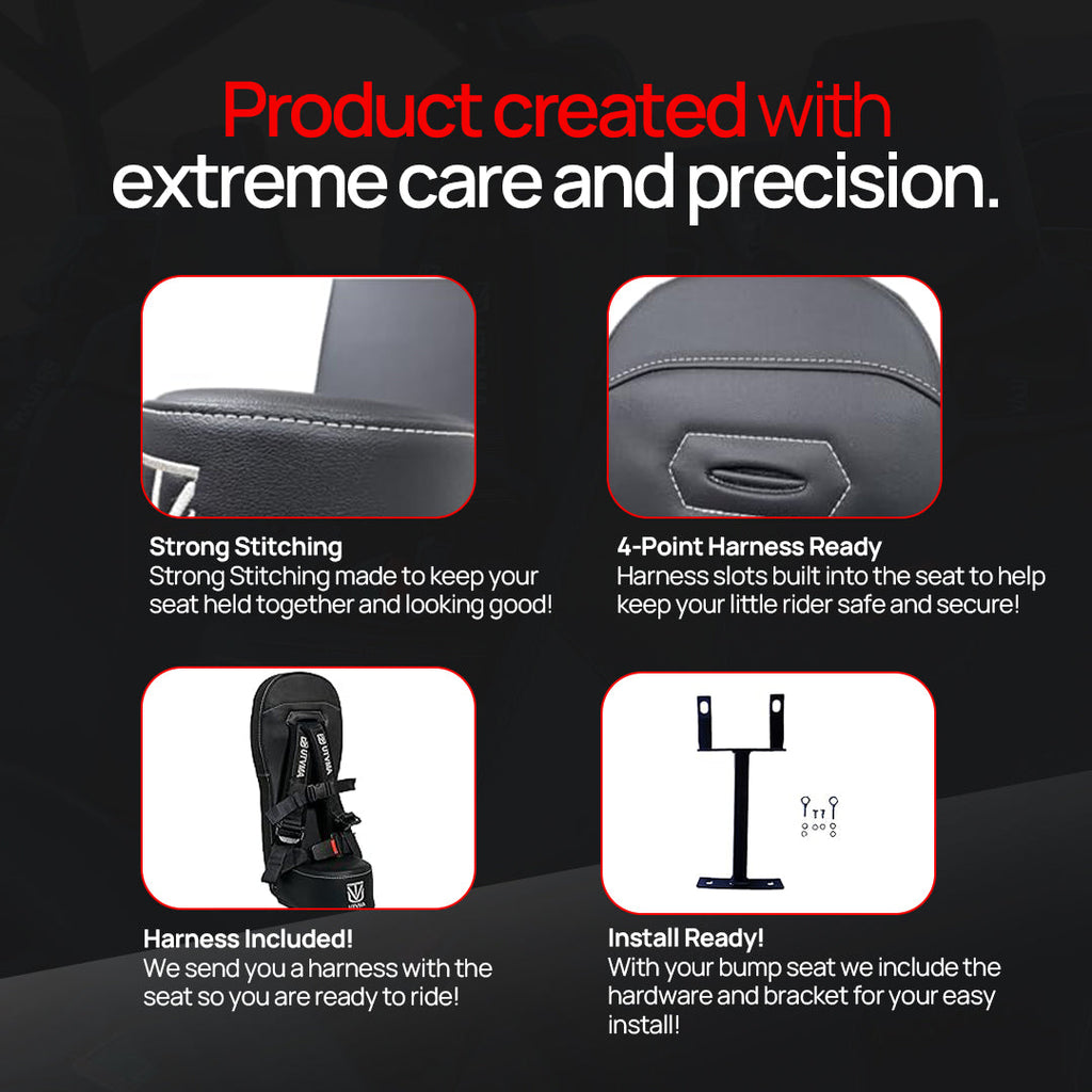 Maverick X3 Bump Seat (2017+)
