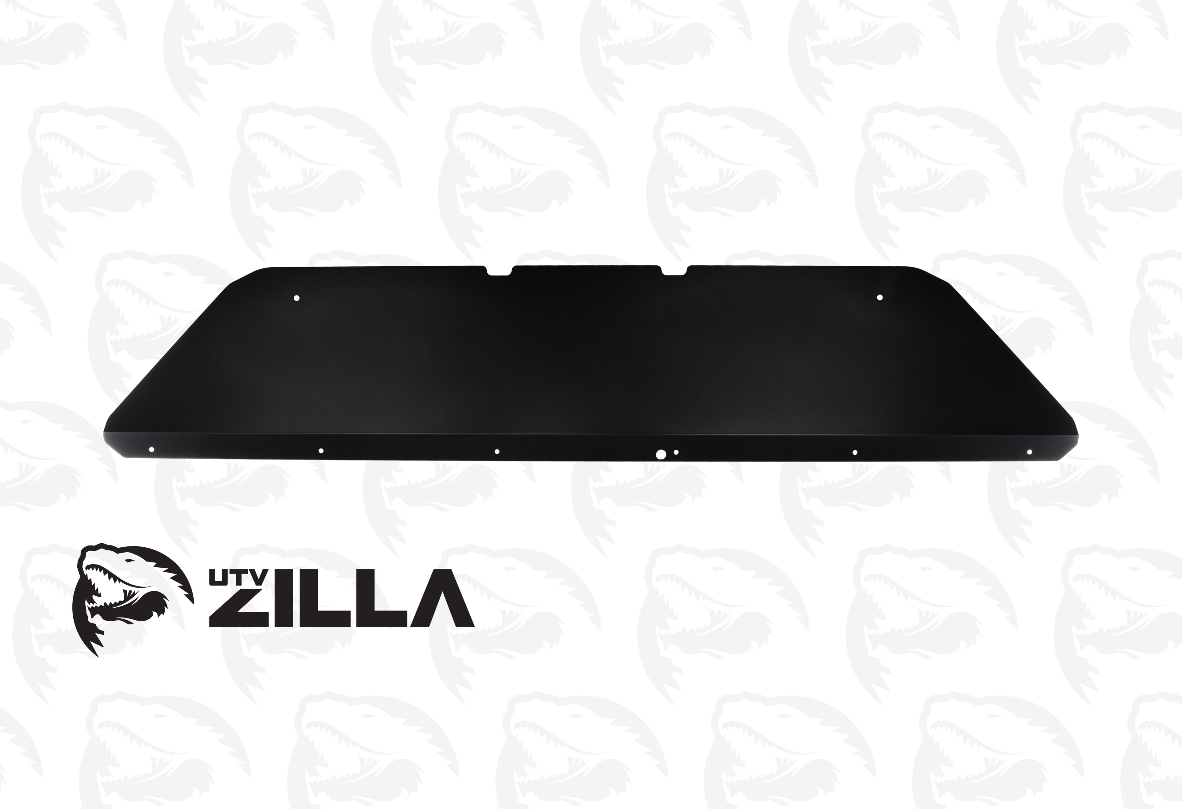 Black Vented Glass Windshield for CAN AM Maverick X3 with Wiper