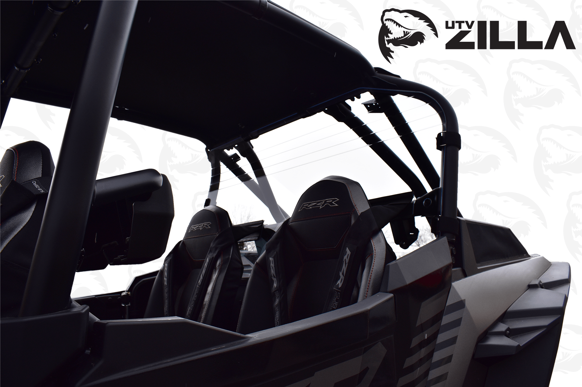 RZR Turbo S Polycarbonate Rear Window