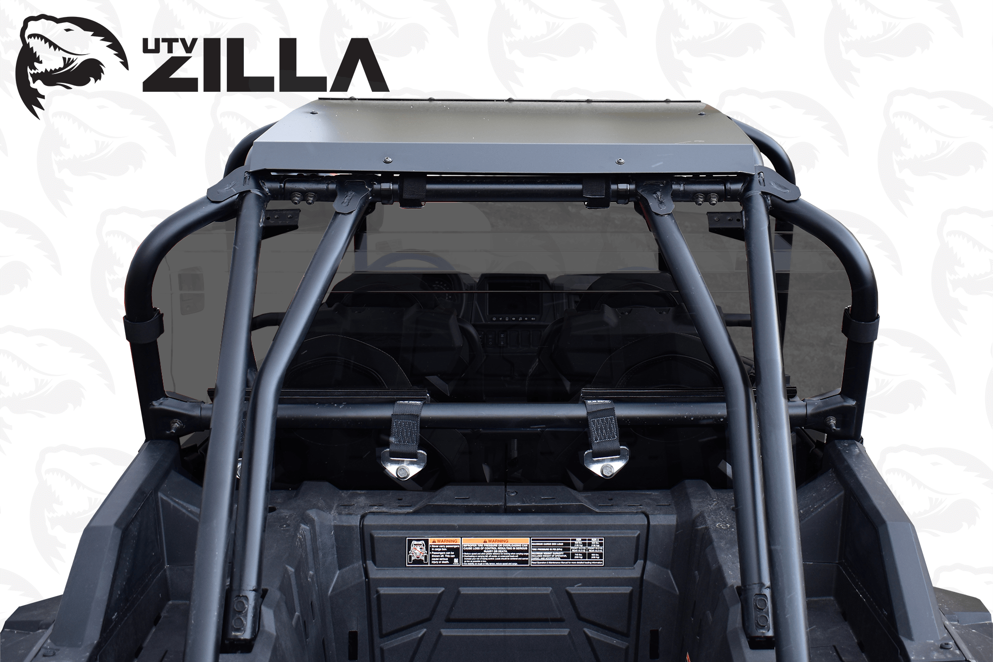 RZR Turbo S Polycarbonate Rear Window